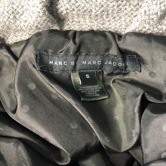 Marc by Marc Jacob Gray Mock Ruffles Turtleneck Top Small - Picture 8 of 11